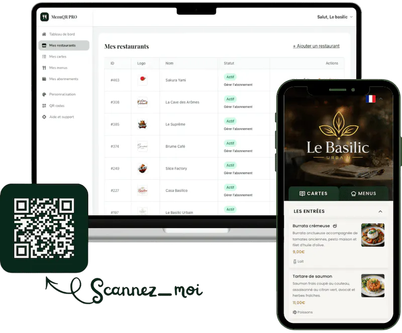 MenuQR PRO gallery image