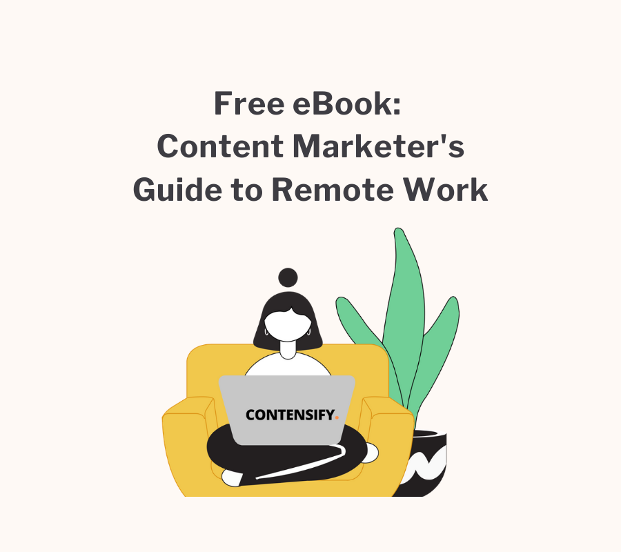 Remote Work eBook for Content Marketers gallery image