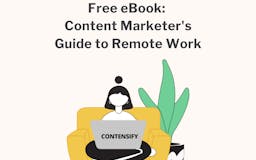Remote Work eBook for Content Marketers media 1