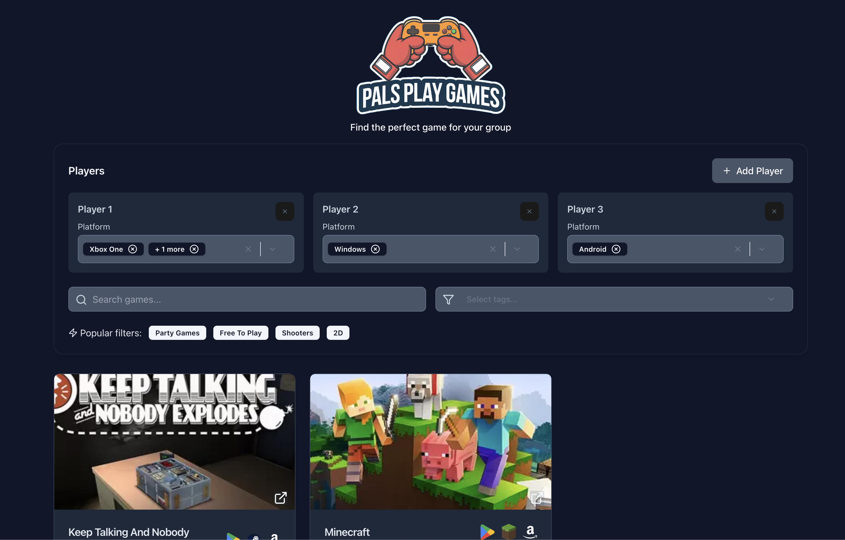 Media Pals bermain permainan 1