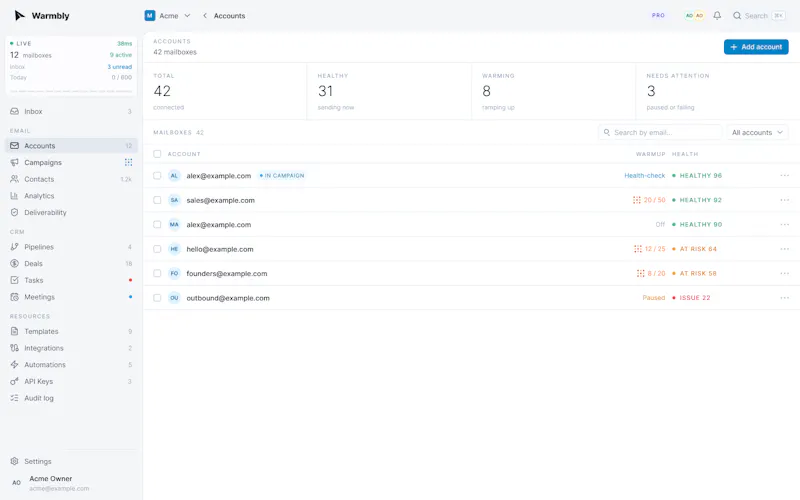 Warmbly screenshot 4