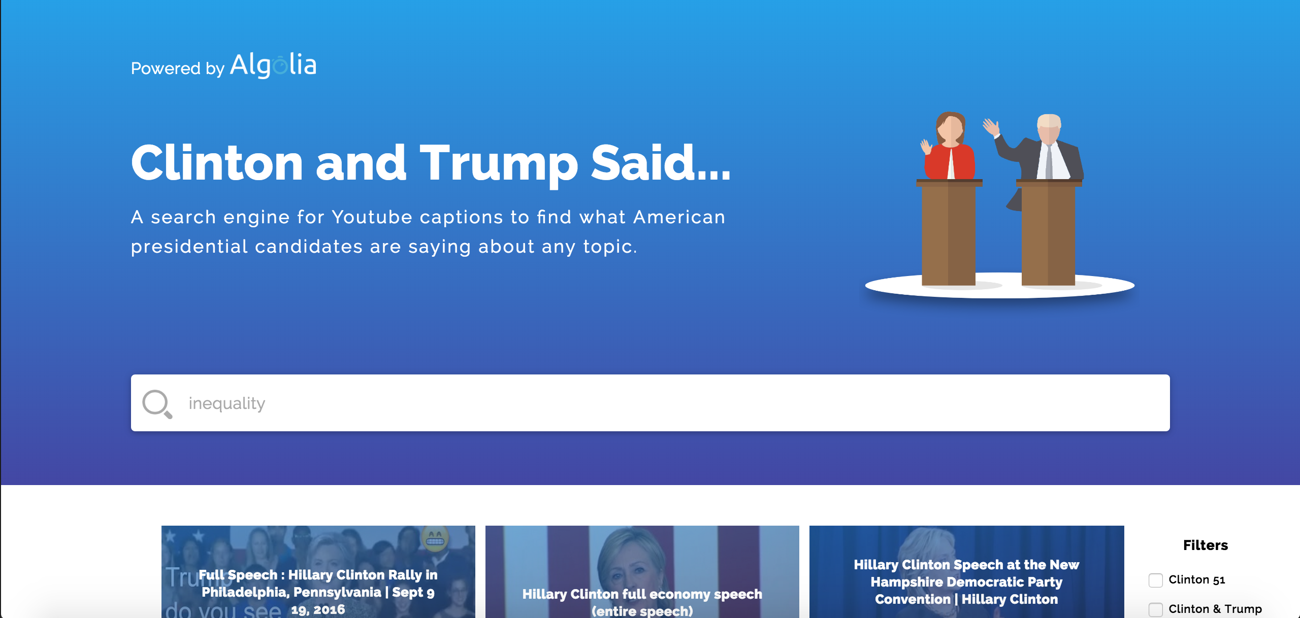 Clinton and Trump Said... gallery image