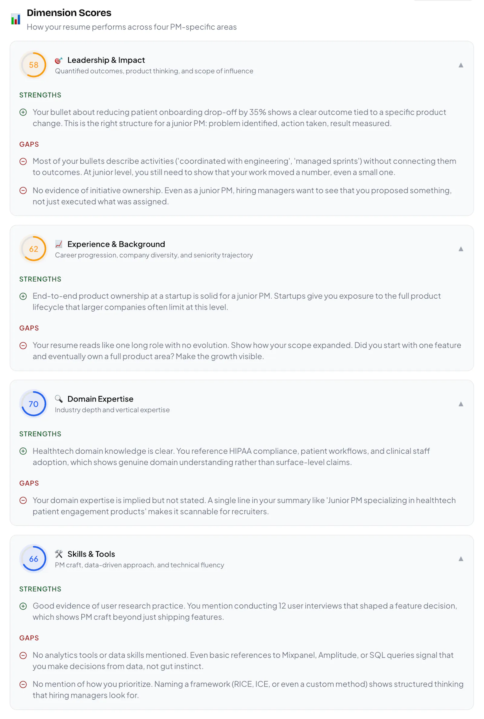 PMResume screenshot 5