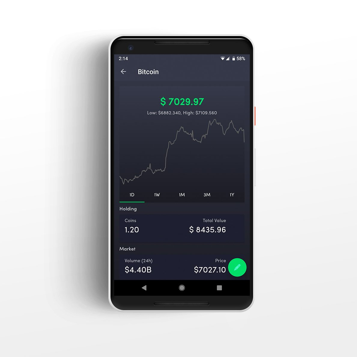 Bswan - Crypto Tracker gallery image