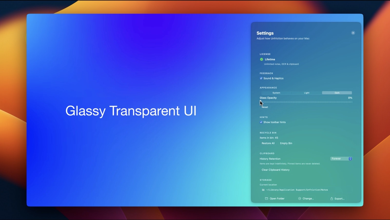 Unfriction gallery image