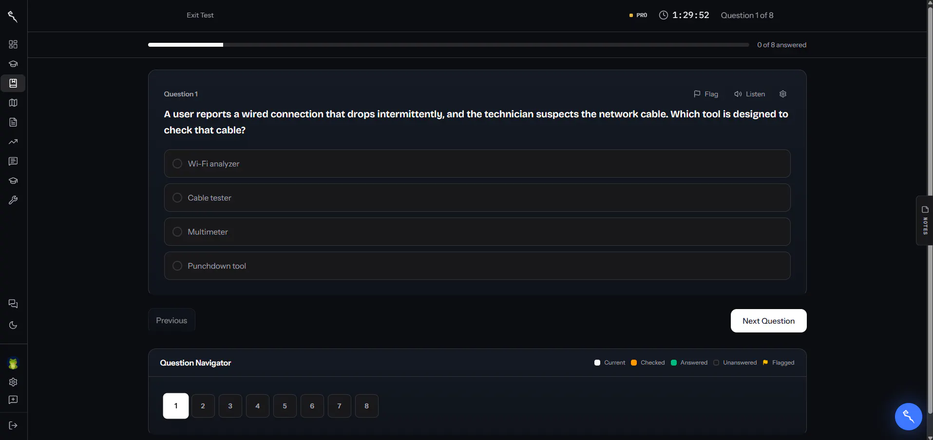 ExamWizardz screenshot