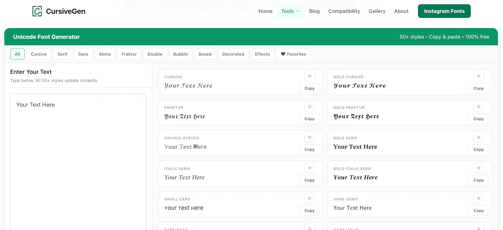 CursiveGen screenshot 4