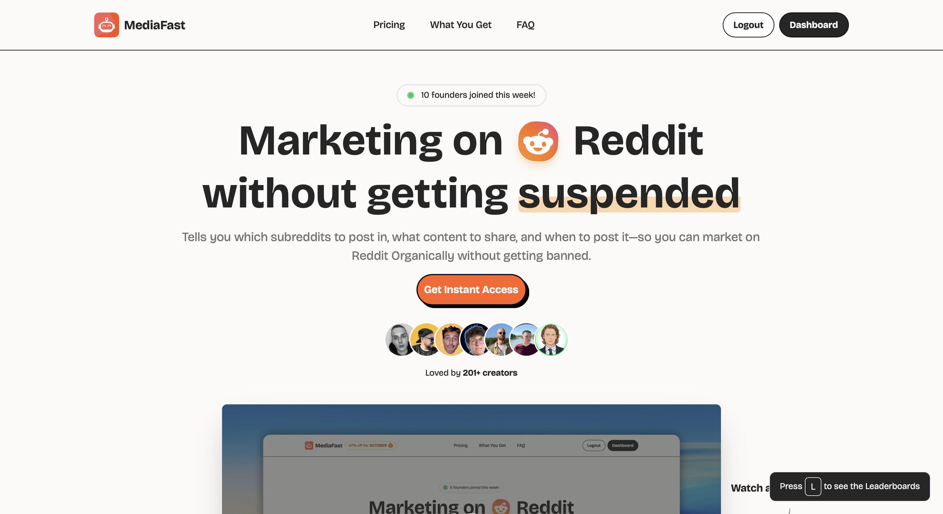 MediaFast - Main product screenshot demonstrating key features and user interface