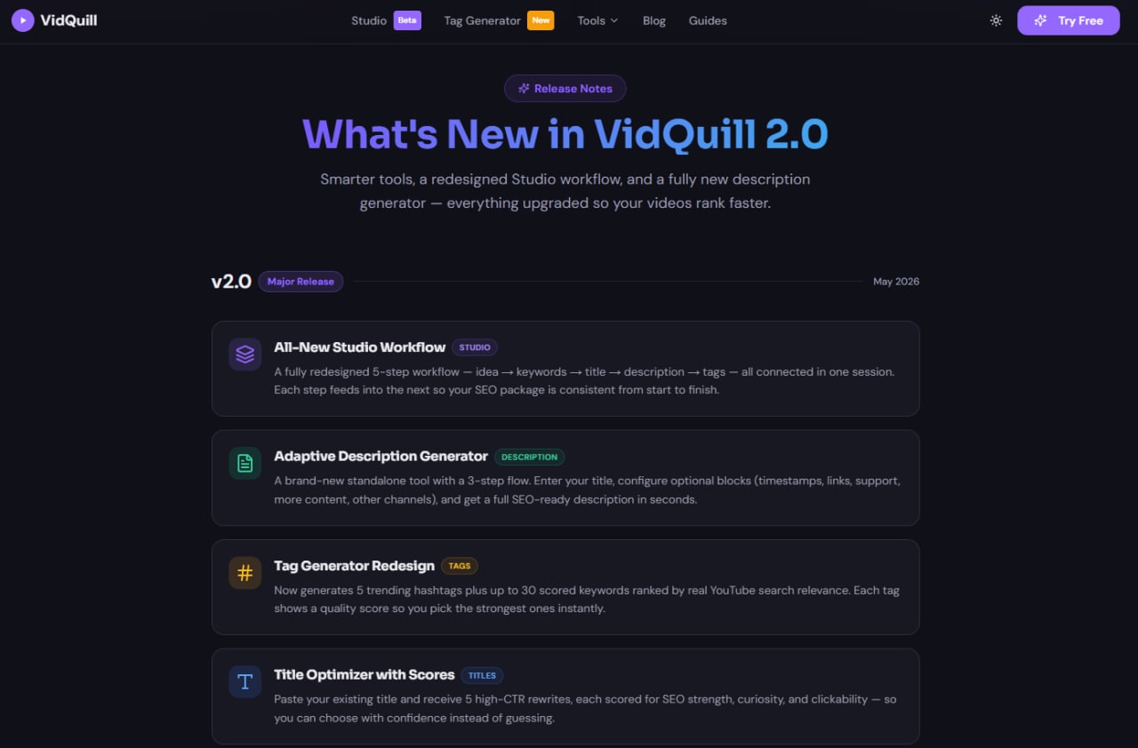VidQuill 2.0 gallery image