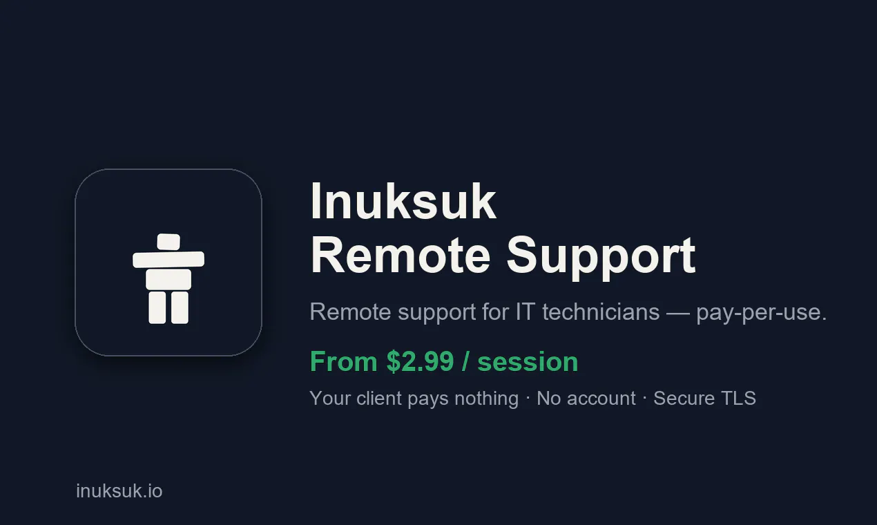 Inuksuk Remote Support gallery image