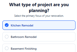 Simplify and Clarify your renovation