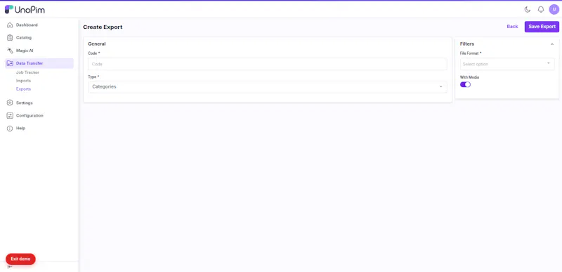 UnoPim screenshot 8