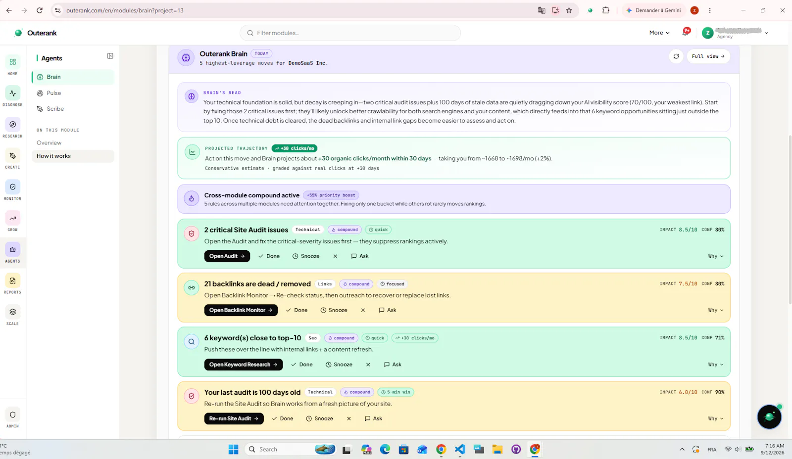 Outerank screenshot 8