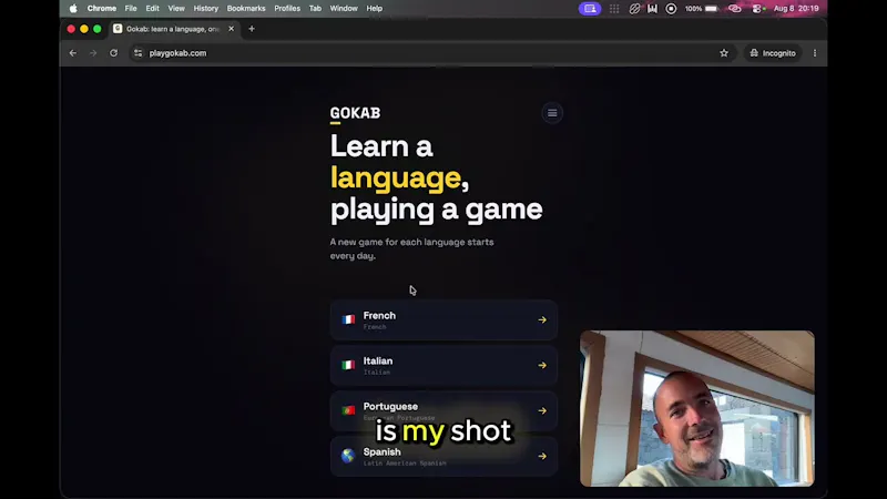 Gokab screenshot 1 (video preview)