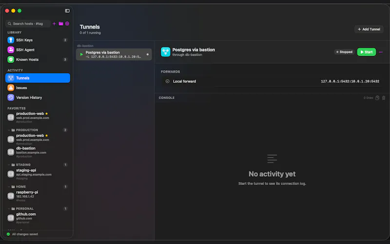 SSH Config Manager screenshot 3