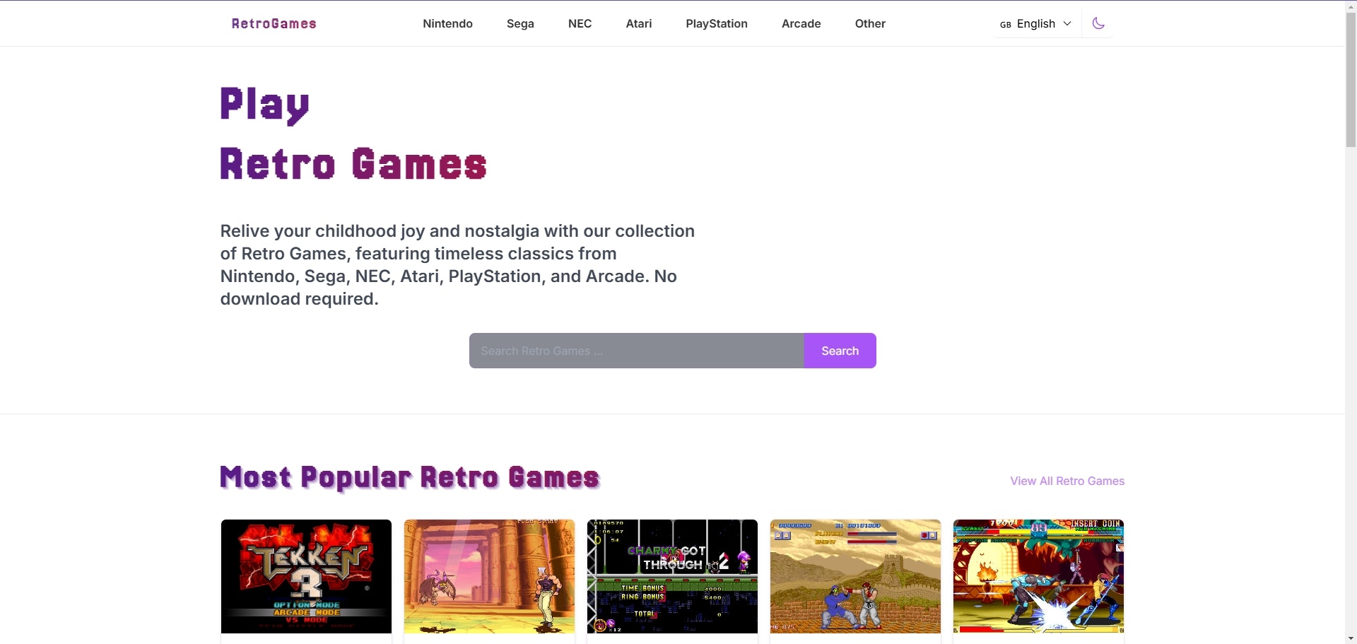 Retro Games gallery image