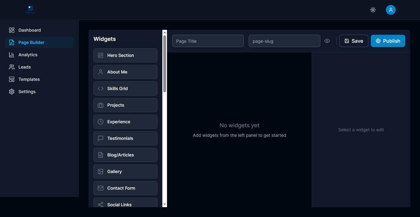 MyPage - Screenshot 3 showing product features and functionality