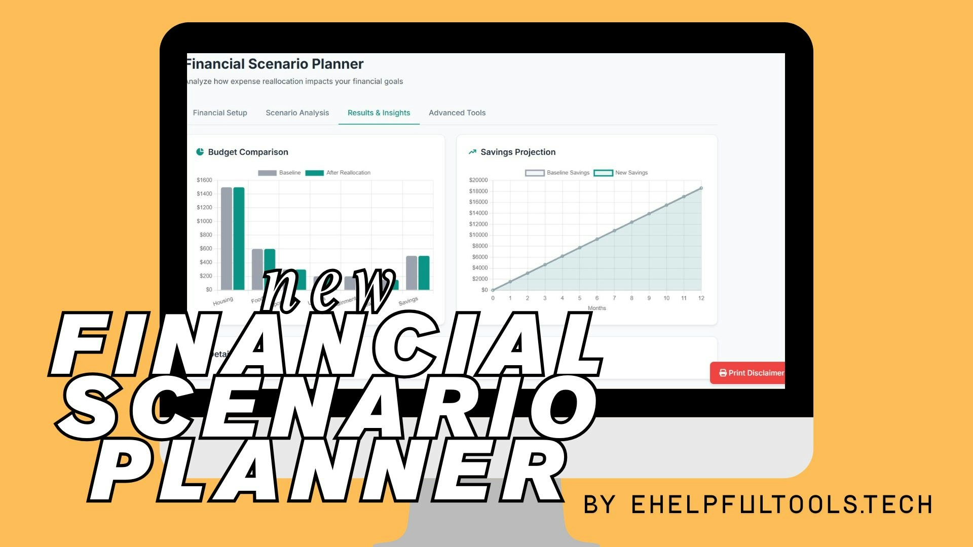 Interactive What-If Expense Reallocator gallery image