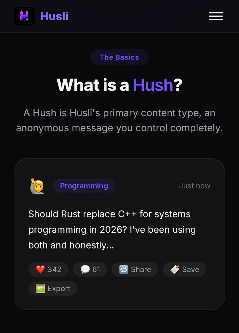 Husli screenshot 3