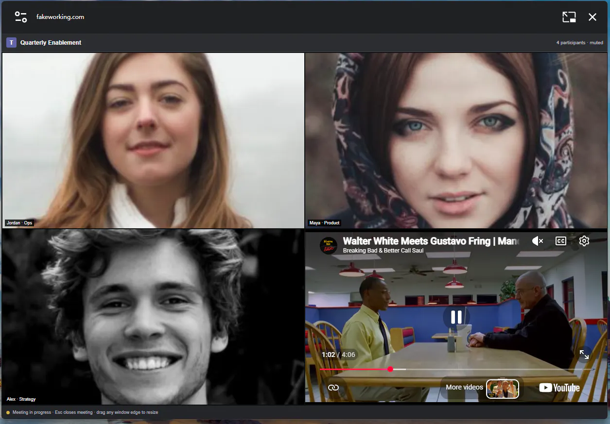 FakeWorking gallery image