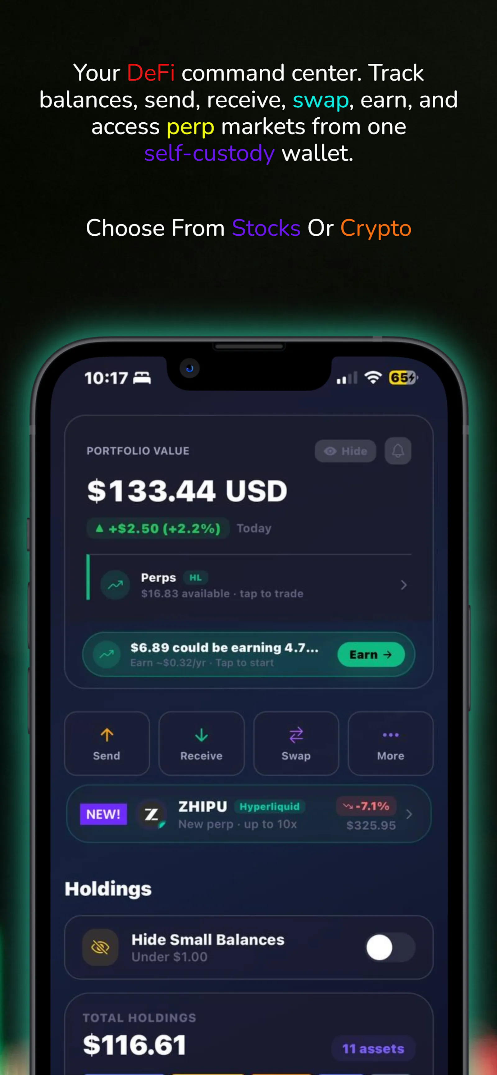 SpareCashFI screenshot 1