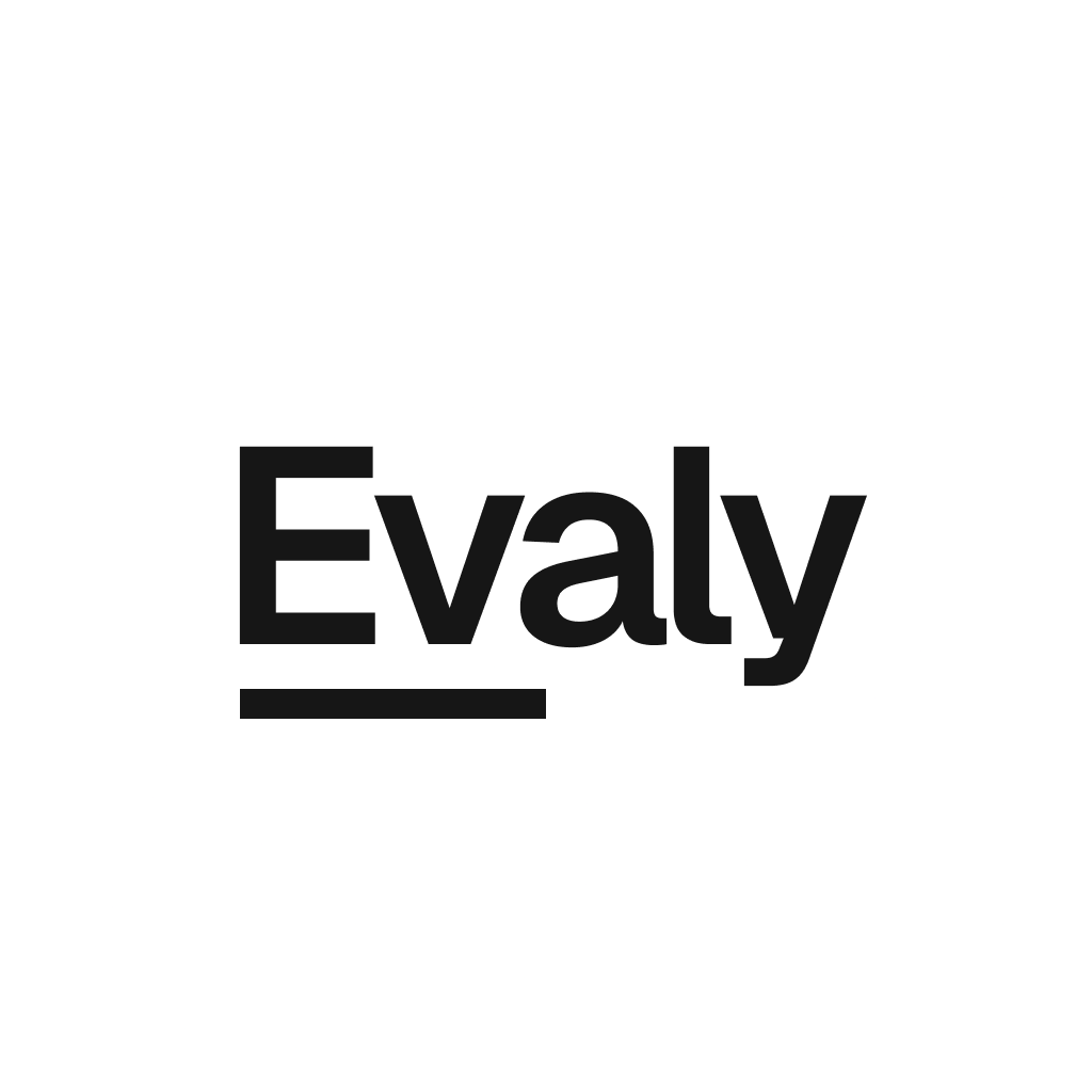 Evaly - Product Hunt launch logo and brand identity