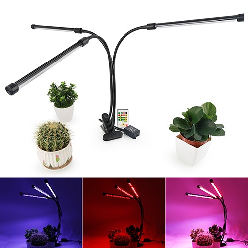 2018 Newest 36W Three Heads Full Spectrum Intelligent LED Grow Desk Light For Indoor Plants