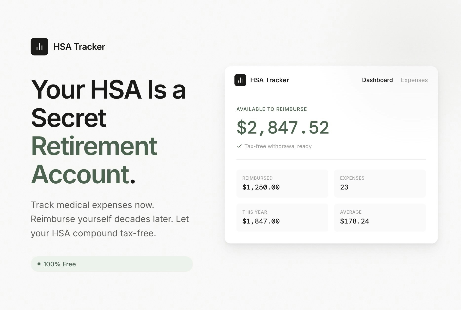 HSA Tracker gallery image