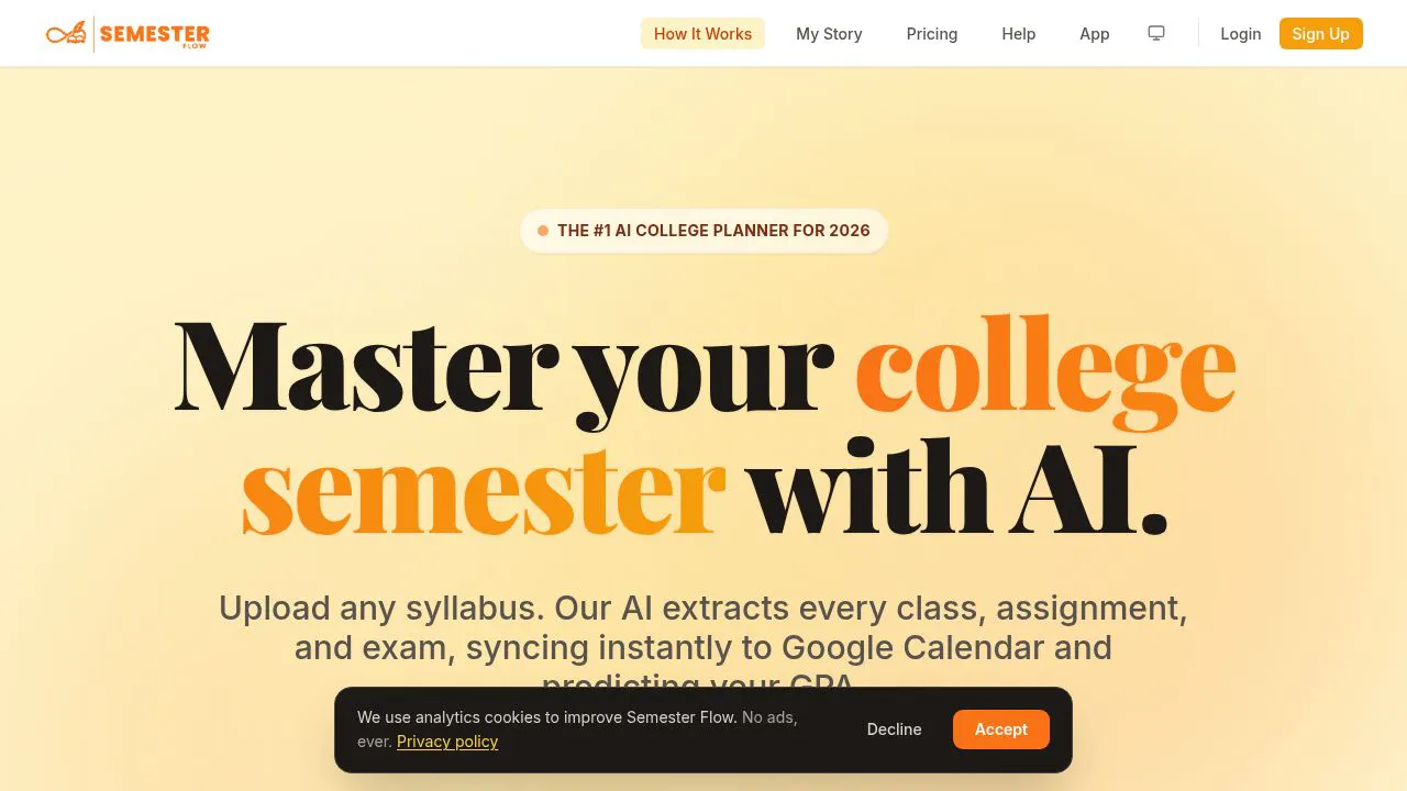 Semester Flow gallery image