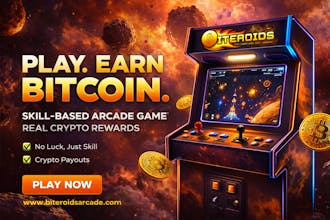 Biteroids - Asteroids Bitcoin Arcade gallery image