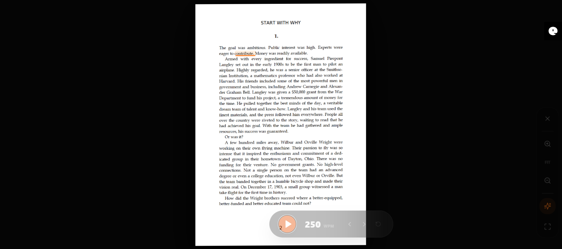Whisper Read - Screenshot 3 showing product features and functionality