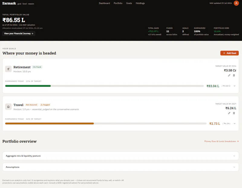 Earmark screenshot 1