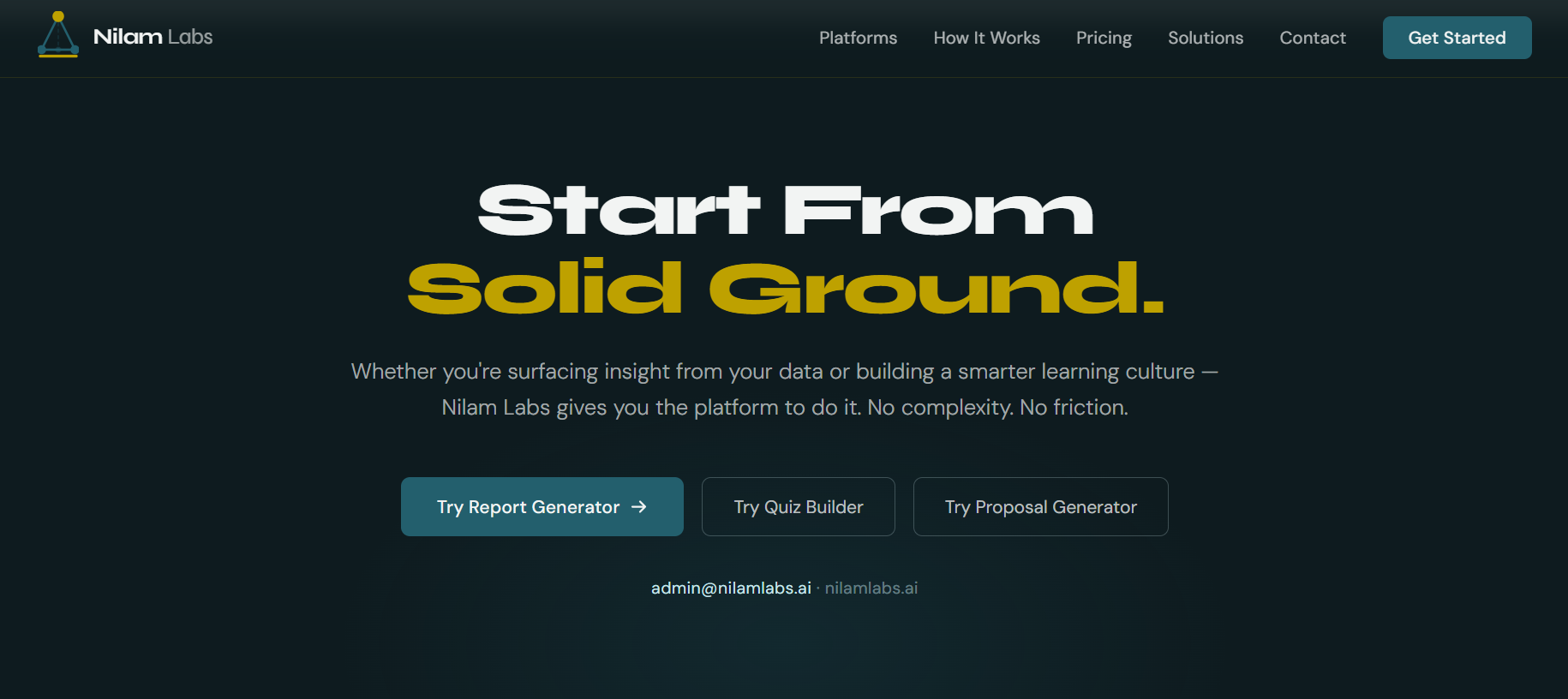 Nilam Labs - Intelligence Platform gallery image