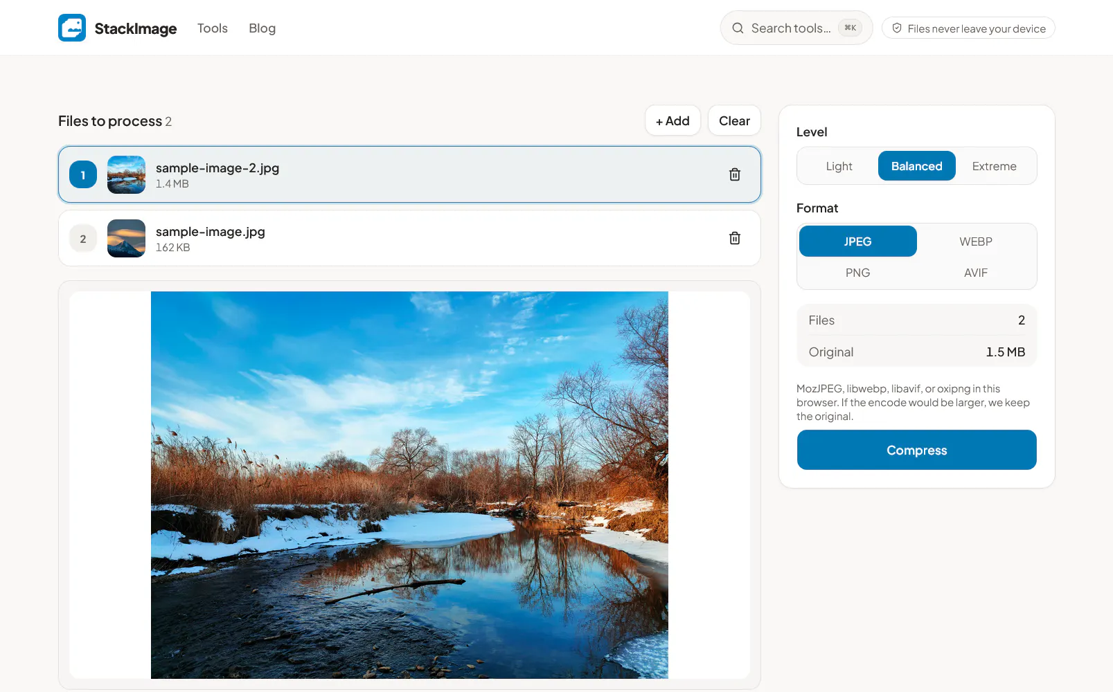 StackTools gallery image