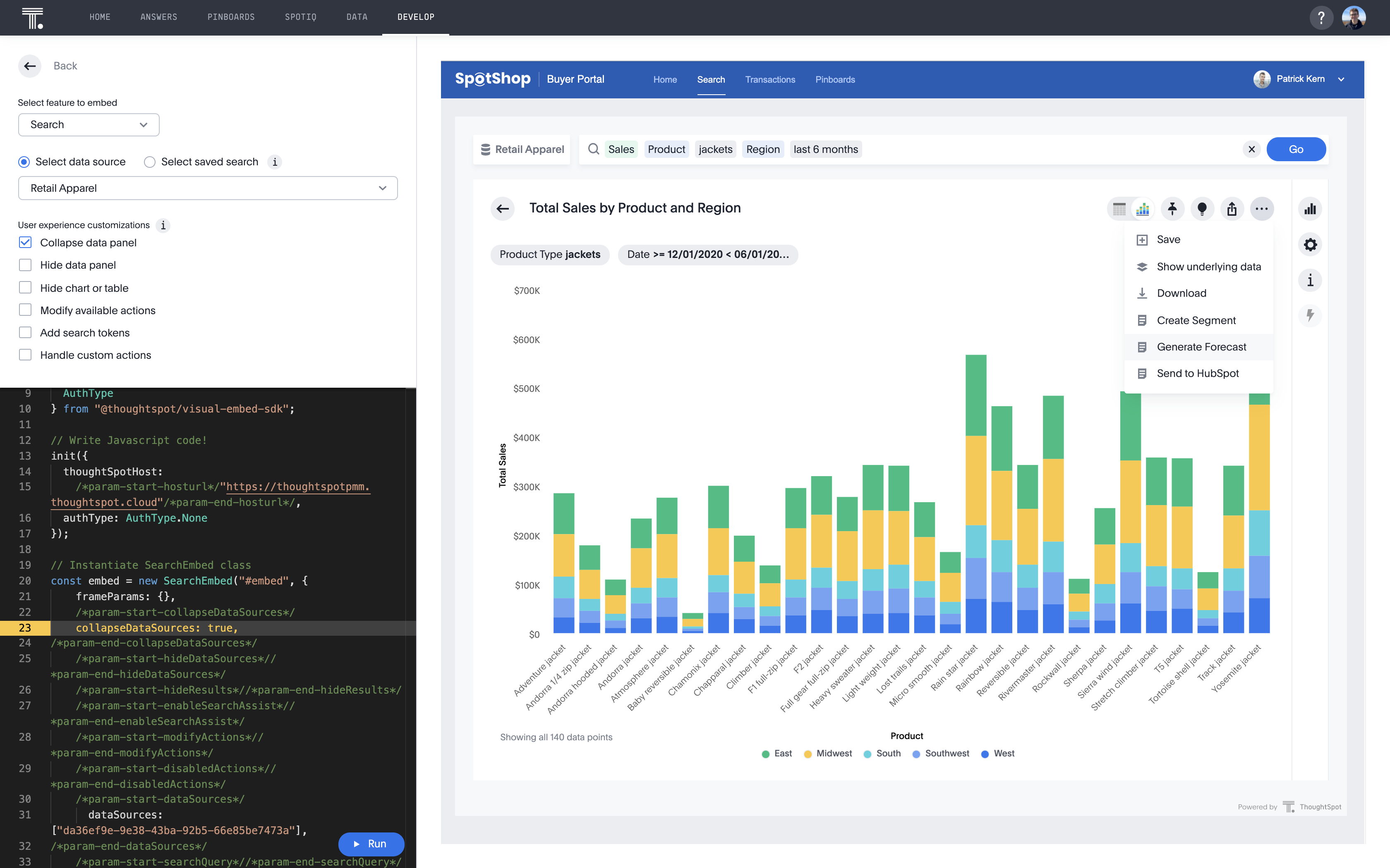 ThoughtSpot gallery image