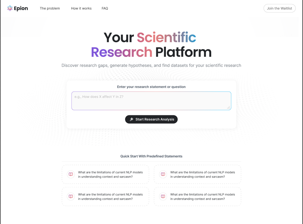 Epion AI gallery image