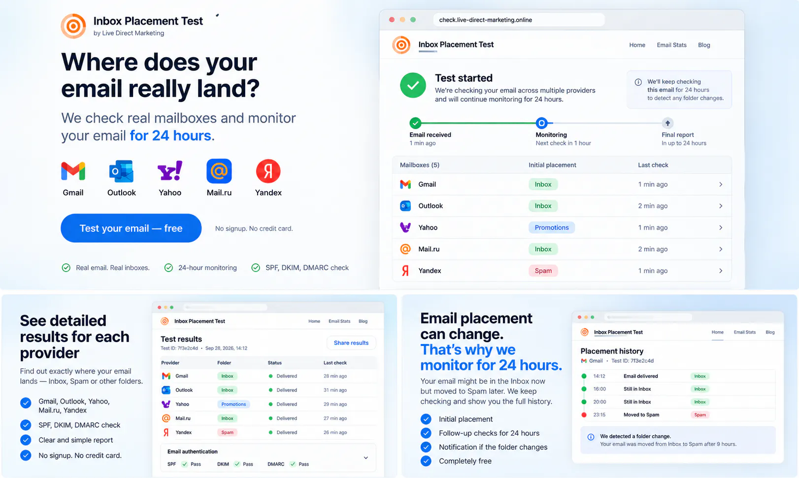 Inbox Placement Test gallery image