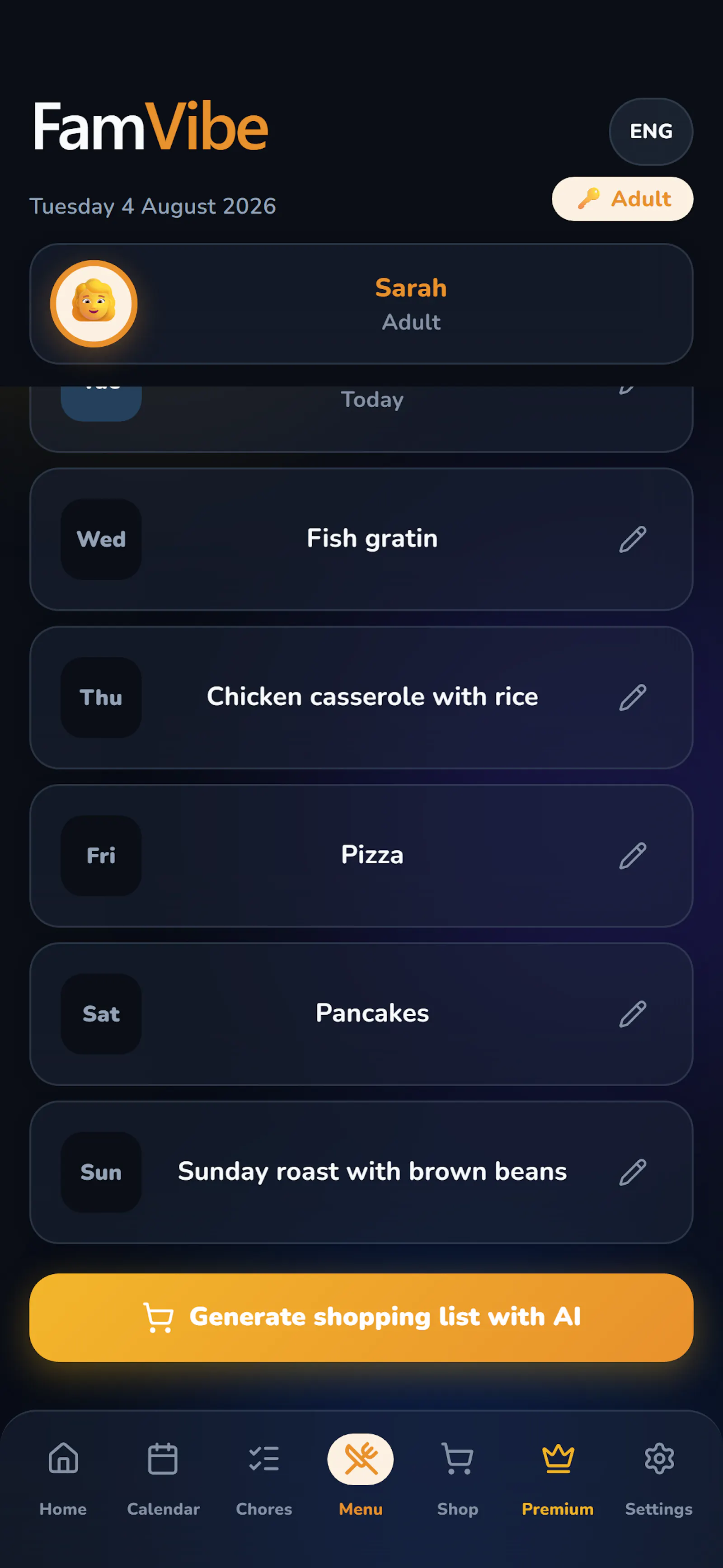 FamVibe screenshot 3