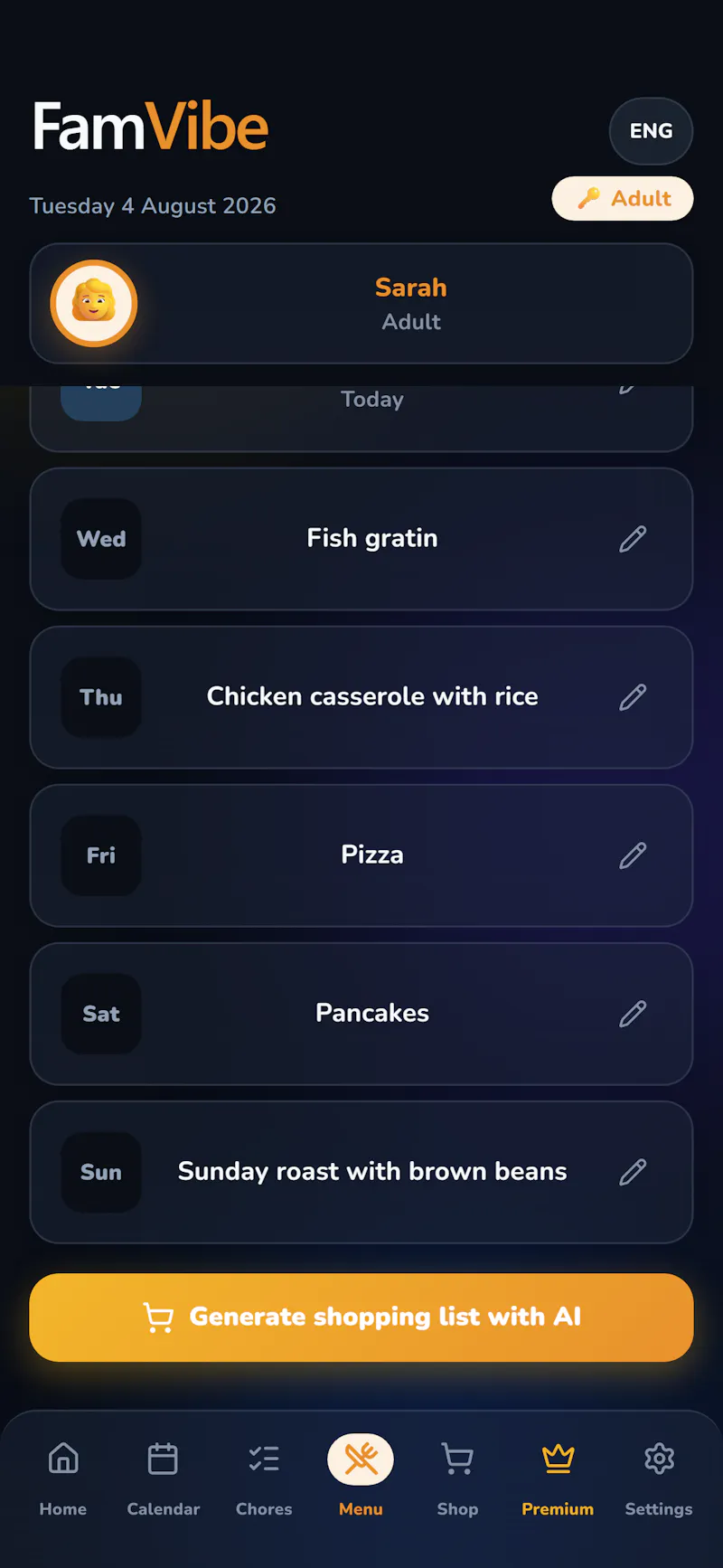 FamVibe screenshot 3