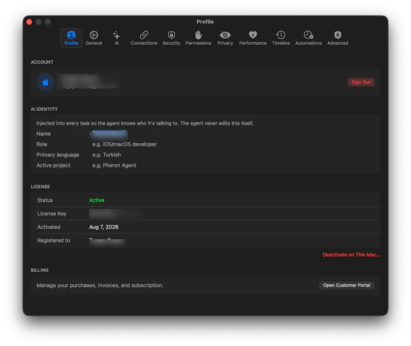 Pheron Agent screenshot 7