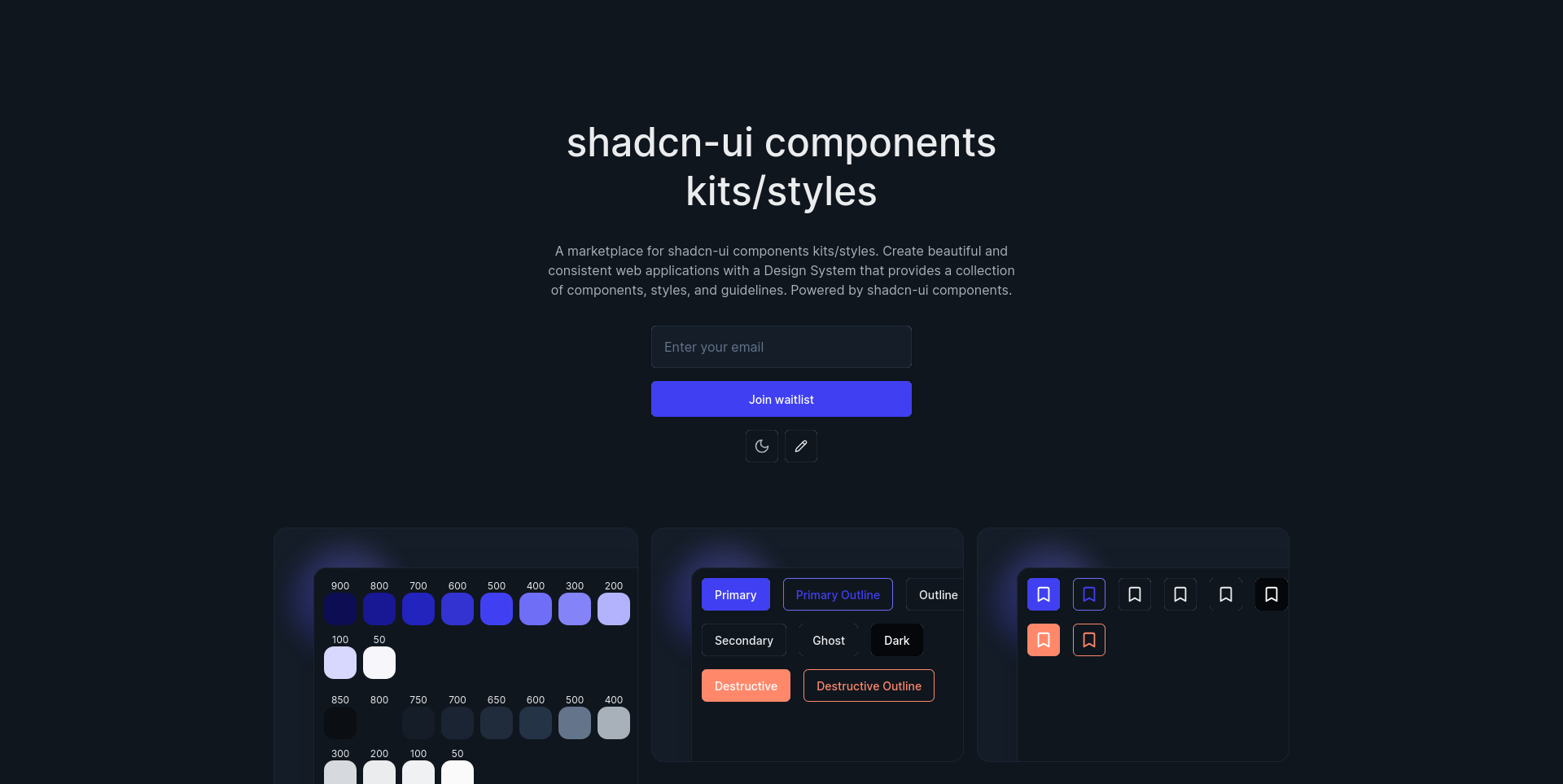 Média SHADCN UI Marketplace 4