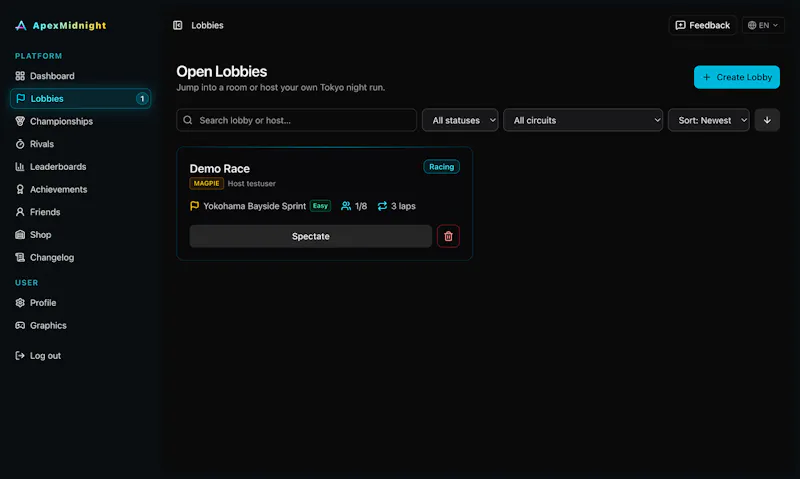 Apex Midnight screenshot 4