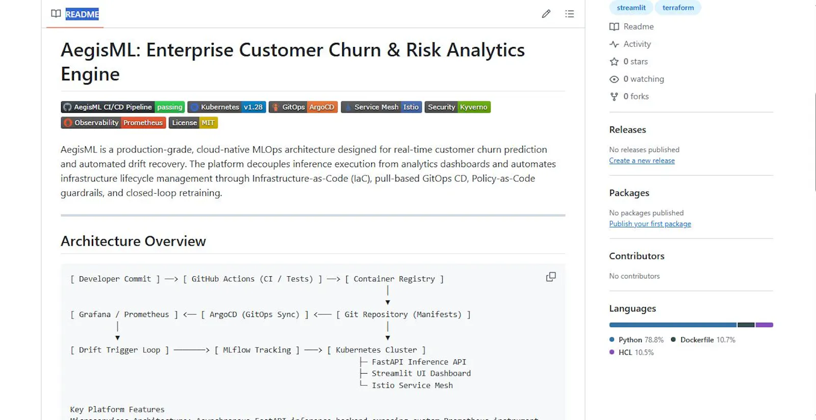 AegisML Enterprise Starter screenshot 4
