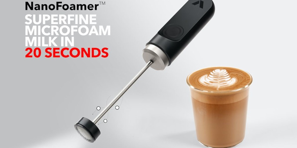 NanoFoamer - Make microfoam milk in 20 seconds | Product Hunt