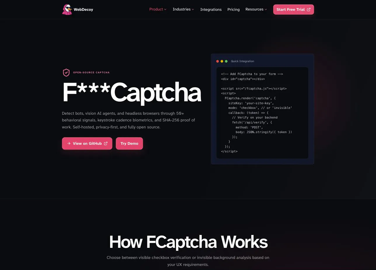 FCaptcha gallery image