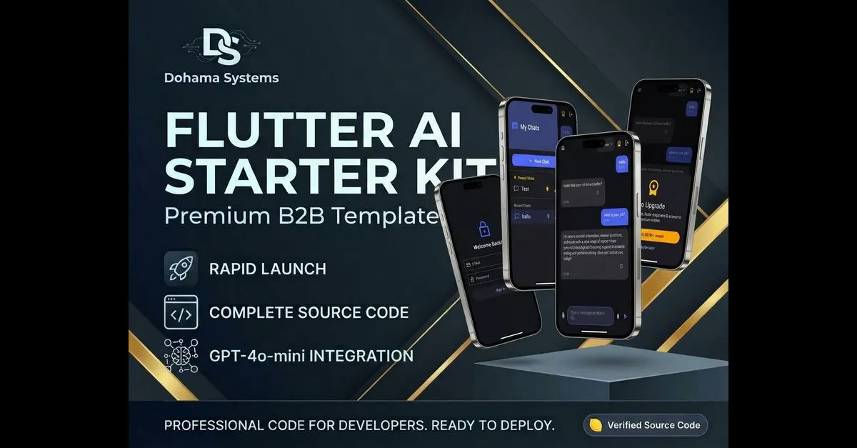 Flutter AI Starter Kit gallery image