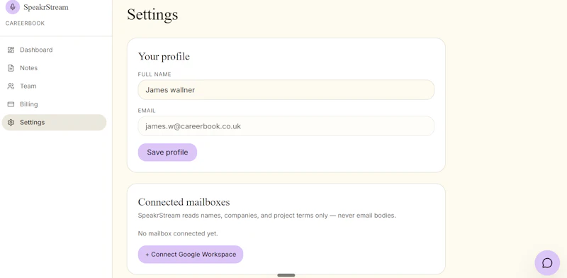 SpeakrStream screenshot 13