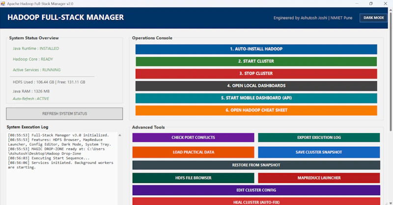 Hadoop Windows Manager  screenshot 3