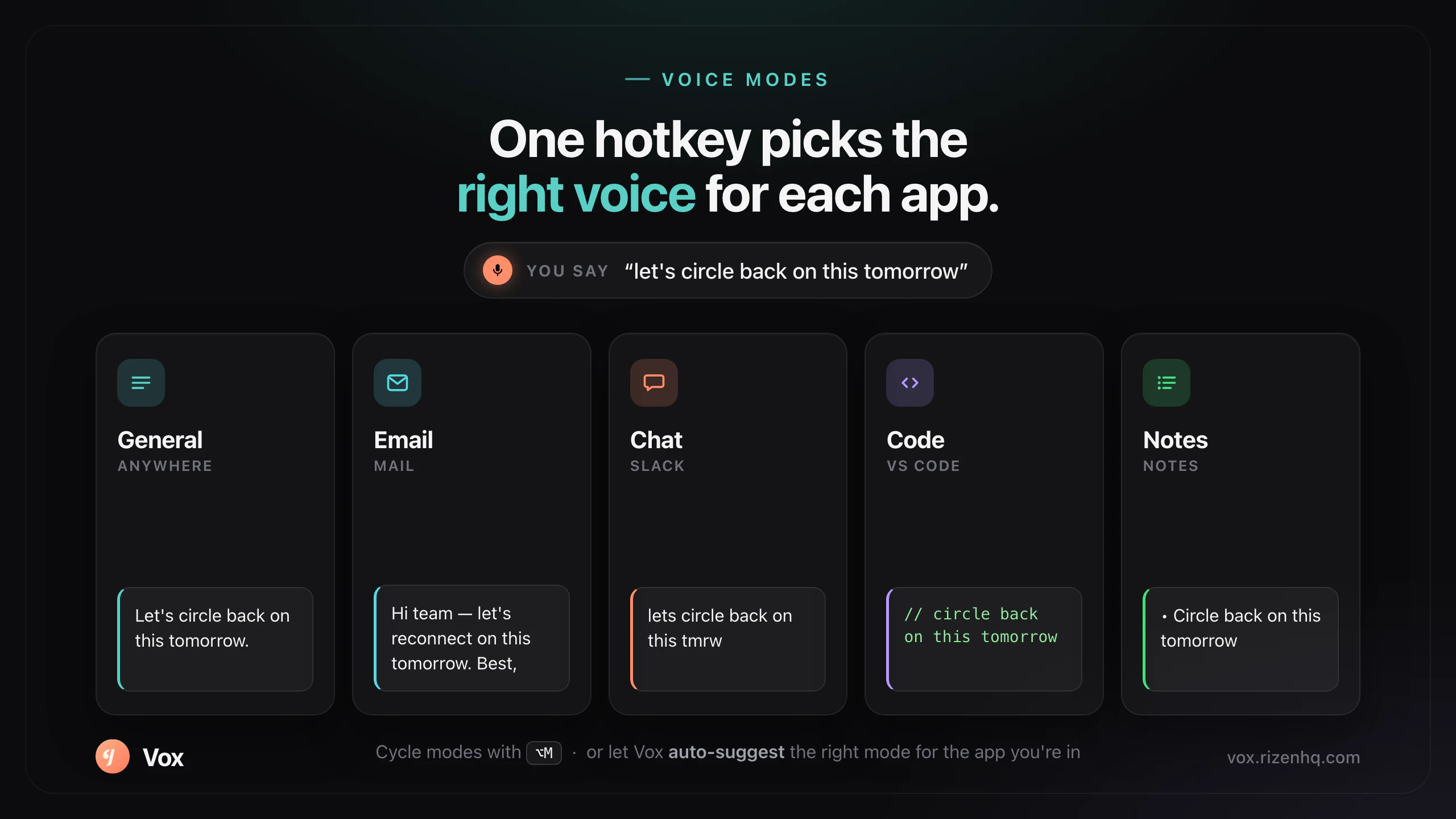 Vox screenshot 5