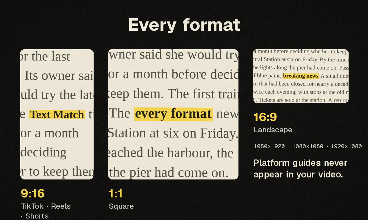 Text Match gallery image